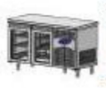 CS-TEK 2-600-C BENCH TYPE GLASS DOOR REFRIGERATOR