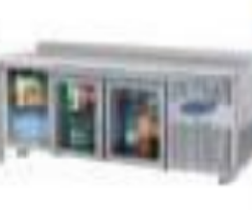 CS-TEK 3-600-C BENCH TYPE GLASS DOOR REFRIGERATOR