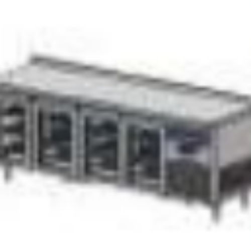 CS-TEK 4-600-C BENCH TYPE GLASS DOOR REFRIGERATOR