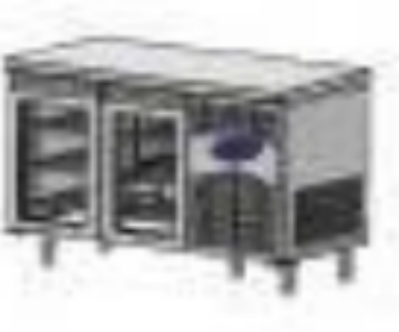 CS-TEZ 2-700-C BENCH TYPE GLASS DOOR REFRIGERATOR