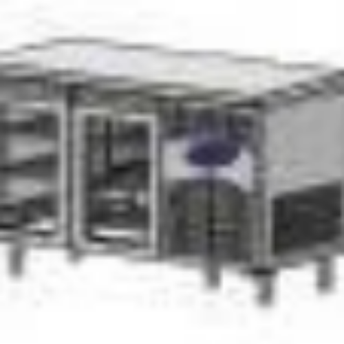 CS-TEZ 2-700-C BENCH TYPE GLASS DOOR REFRIGERATOR