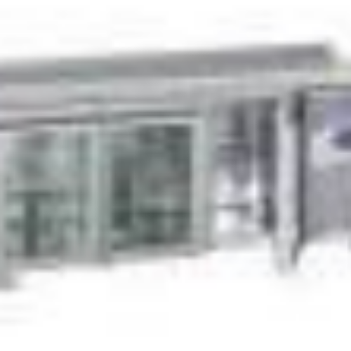 CS-TEZ 3-700-C BENCH TYPE GLASS DOOR REFRIGERATOR