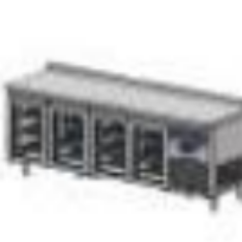 CS-TEZ 4-700-C BENCH TYPE GLASS DOOR REFRIGERATOR