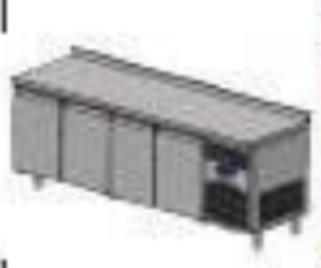 CS-TEK 4 D-700 WORKTOP REFRIGERATORS