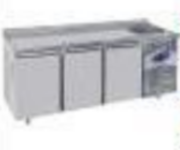 CS-TEK 3-600-E COUNTER TYPE REFRIGERATORS W/SINK