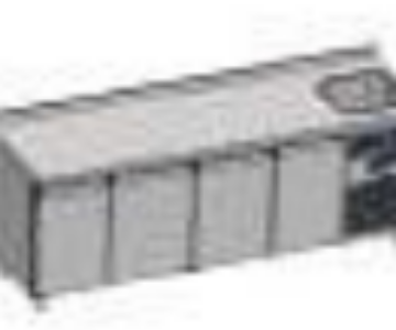 CS-TEK 4-D600-E COUNTER TYPE REFRIGERATORS W/SINK