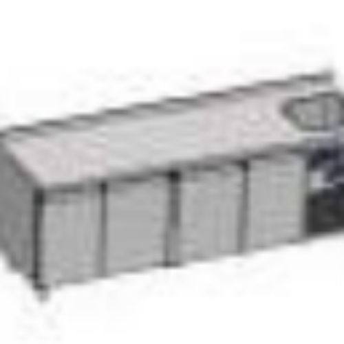 CS-TEK 4-D 700-E COUNTER TYPE REFRIGERATORS W/SINK
