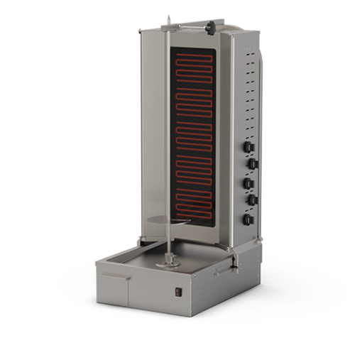  alttan motorlu döner elektrık / electrık shawerma machıne