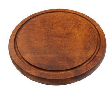 Round Grooved Meat Cutting Board